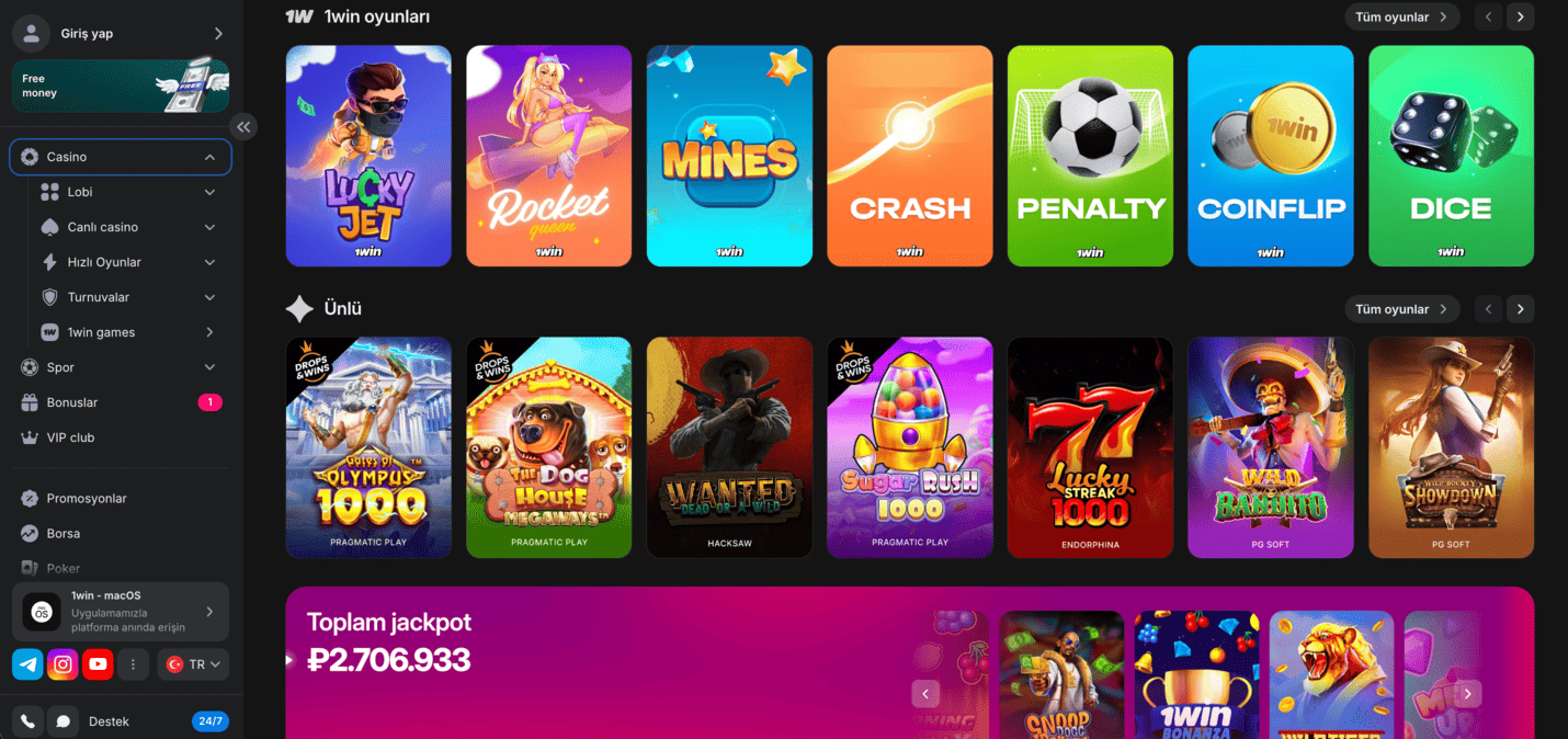 1win casino